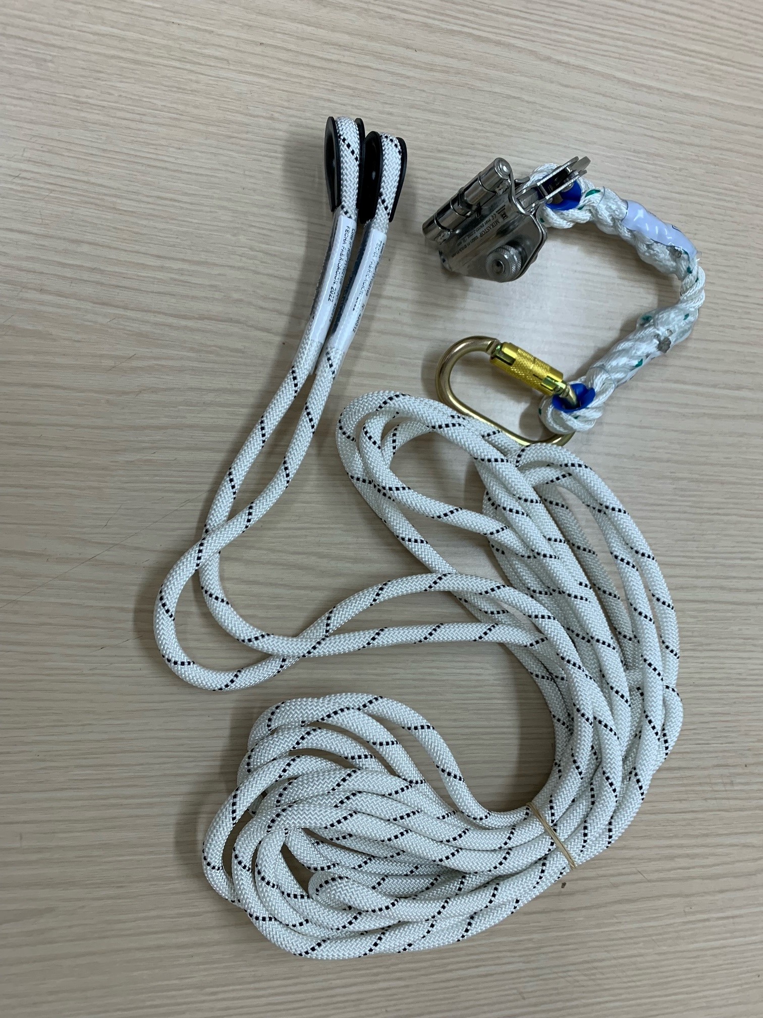 Linea de Vida en cuerda 11 mm - Seguridad y Altura